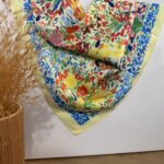 Pañuelo satén estampado