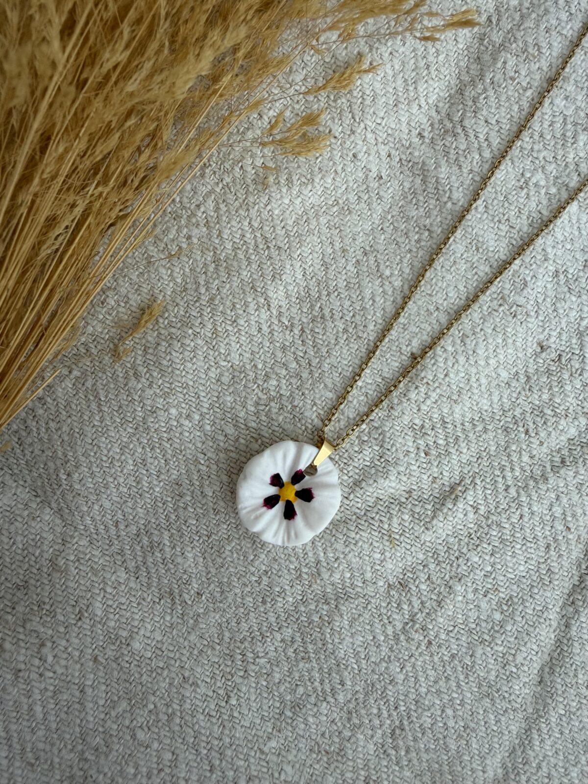 Colgante flor de jara o amapola - Imagen 2