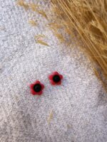 Pendientes Mini Amapolas - Imagen 2